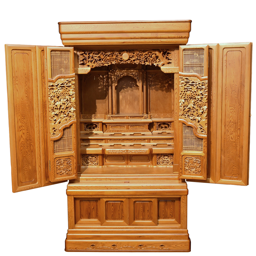 【日本の銘木】屋久杉仏壇 「天峰」30号