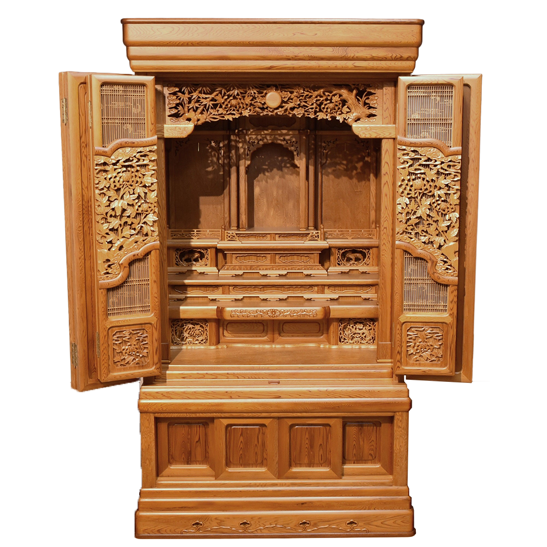 【日本の銘木】屋久杉仏壇 「天峰」30号