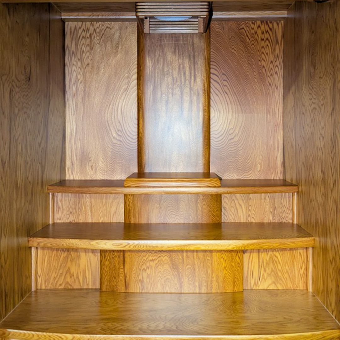 【日本の銘木】家具調屋久杉仏壇 46-16号