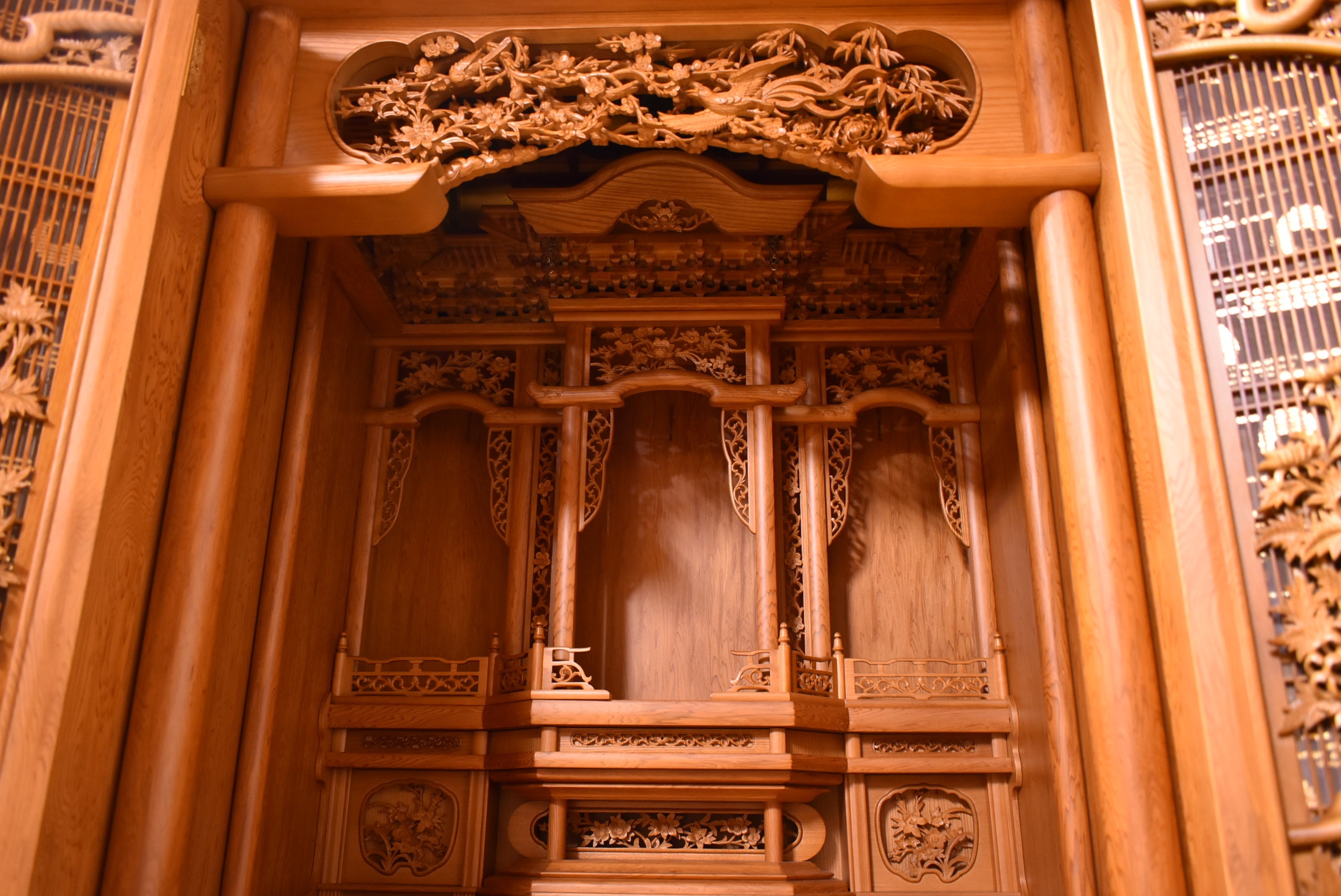 【日本の銘木】屋久杉仏壇 「瑞宝」22号