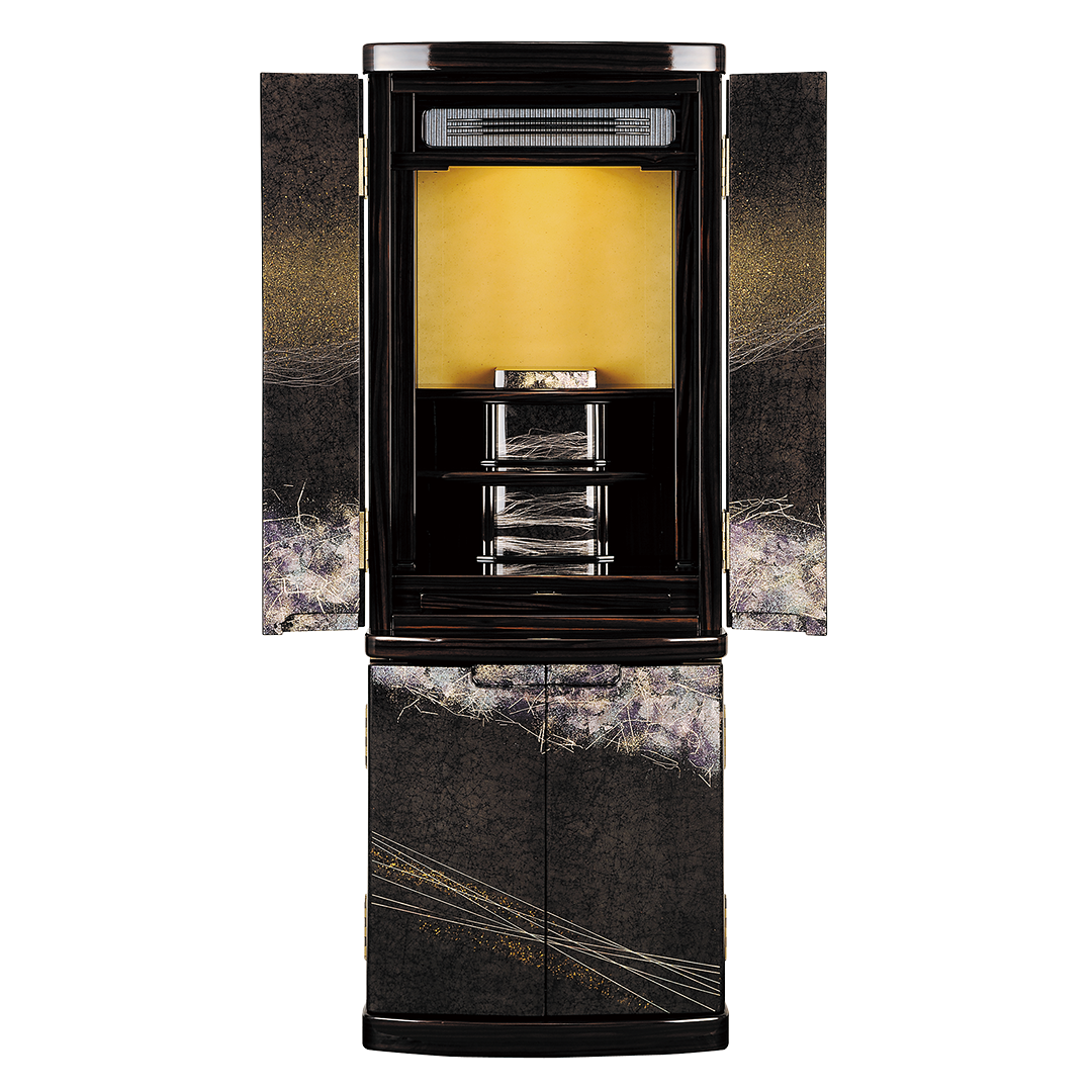 【国産高級】みかげ塗り仏壇 京調DX 1300