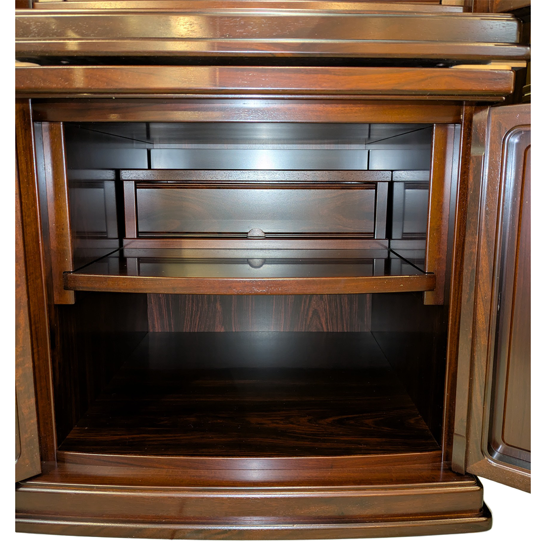 【国産高級】モダン仏壇 華月 18号 本黒檀