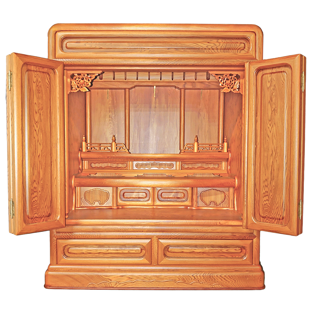 【日本の銘木】屋久杉上置仏壇　「なごみ」23号