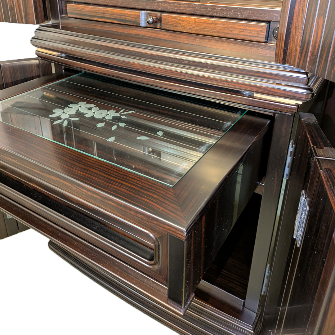 【国産高級】モダン仏壇　風皇　18号　本欅