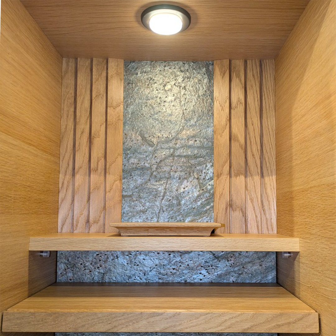 【国産高級】モダン仏壇　キューブ　1150