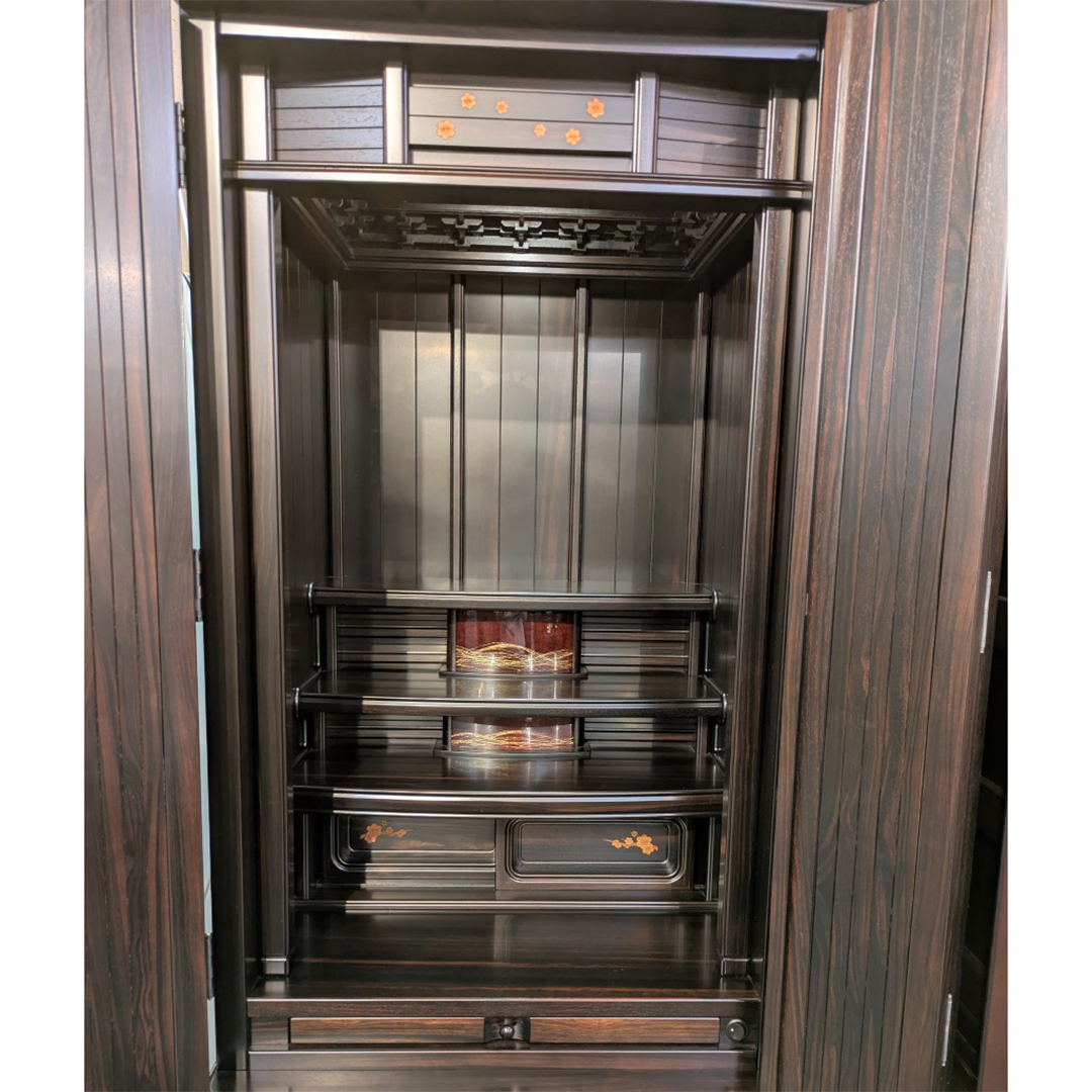 【国産高級】モダン仏壇　風皇　18号　本欅