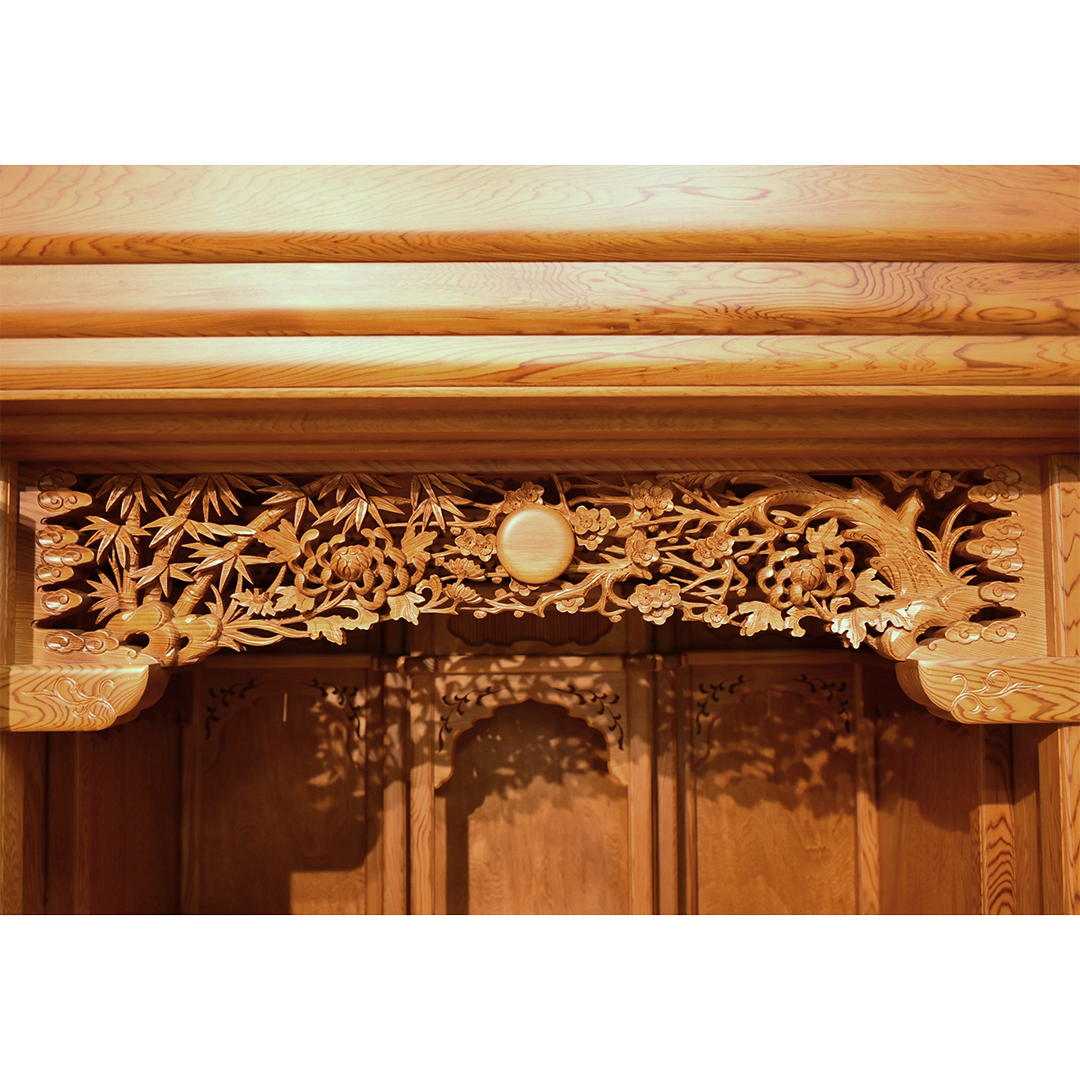 【日本の銘木】屋久杉仏壇　「天峰」30号