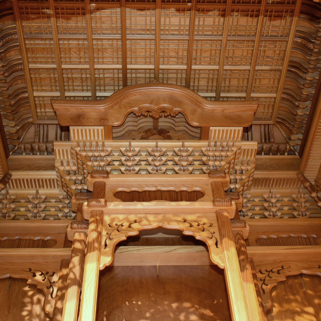 【日本の銘木】屋久杉仏壇　「天峰」30号