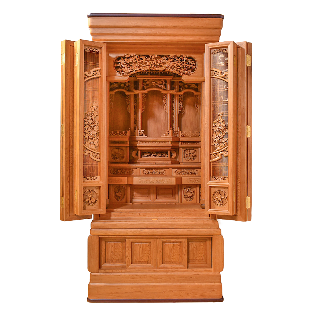 【日本の銘木】屋久杉仏壇　「瑞宝」22号