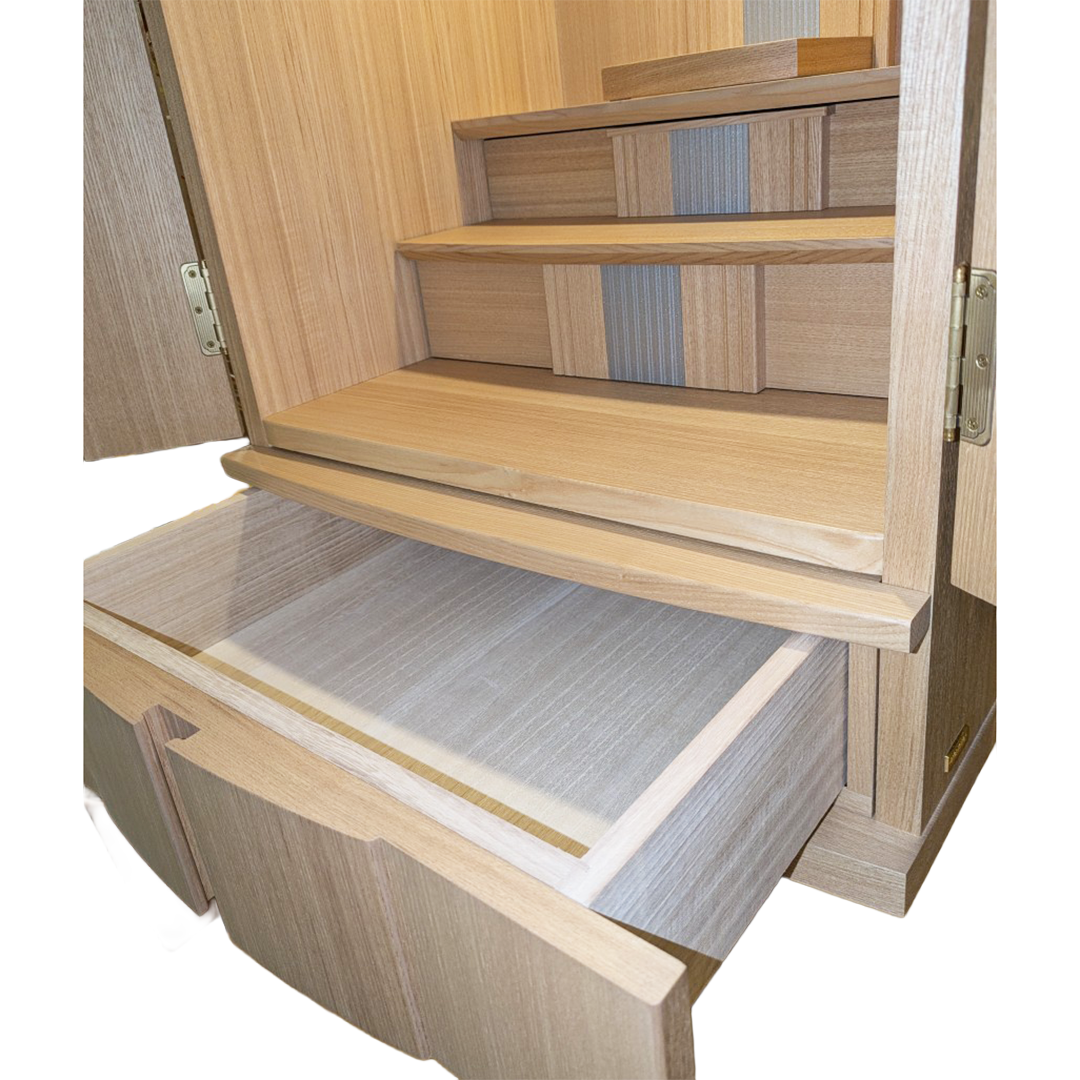 【国産高級】上置仏壇　バラード 25号