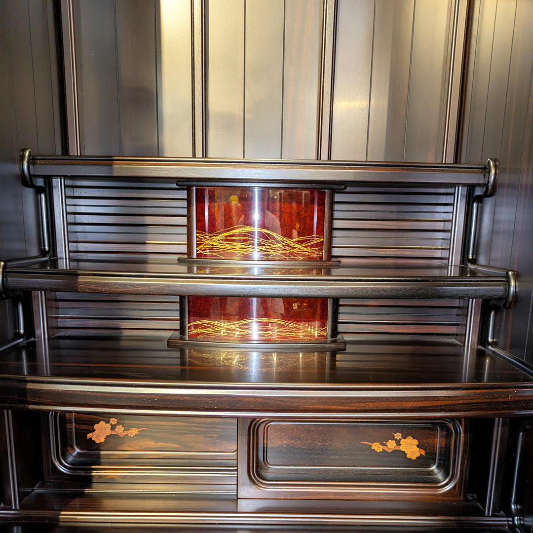 【国産高級】モダン仏壇　風皇　18号　本欅