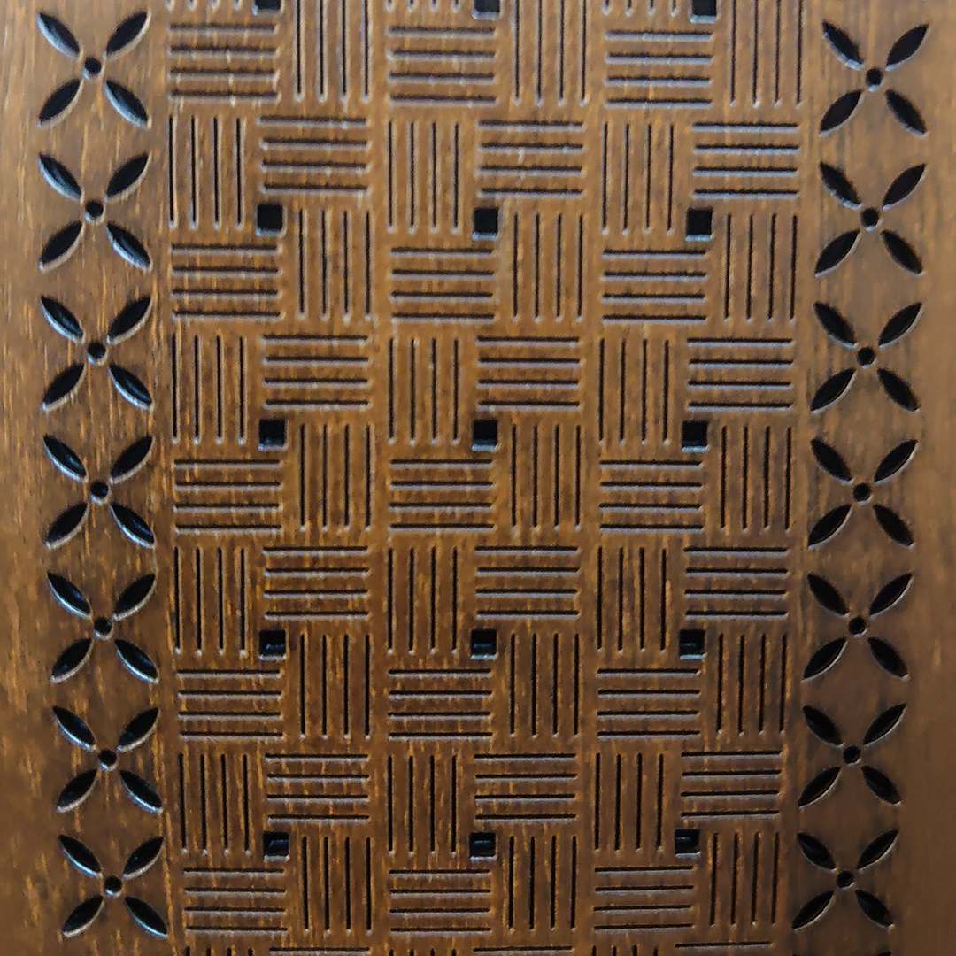 【国産高級】上置仏壇 六角ワイド 18号